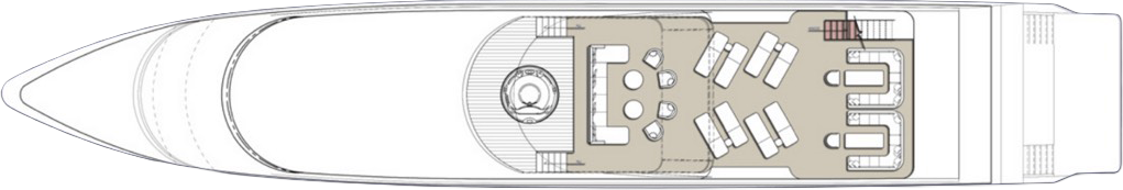 벨로션 리브어보드 스카이 데크 평면도